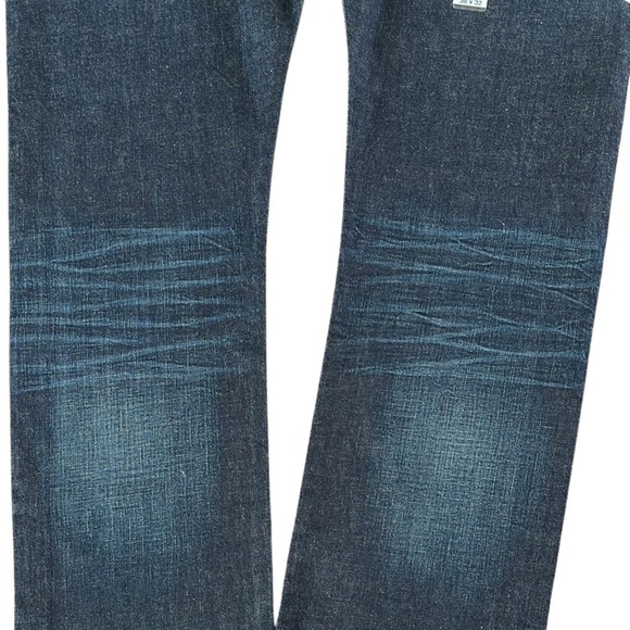 Levi’s Men’s Original Fit 501 Button Fly Straight Jeans Size 38 Dark Wash NEW - Picture 5 of 10